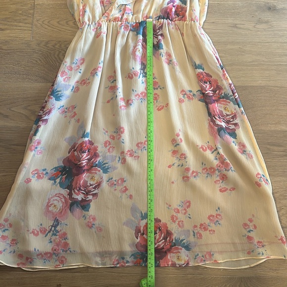 Anthropologie Meadow Rue size 6 NWOT Floral Silk Dress - Picture 10 of 12
